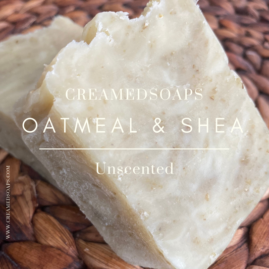 Oatmeal & Shea Butter Soap Loaf (8 Bars)