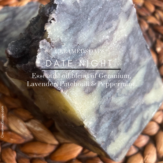 Patchouli~Geranium~Peppermint~ Lavender Soap Loaf